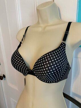 Lily of France Push up Bra Polka Dot 34C